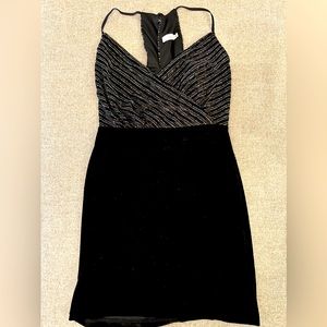 Lush brand Sparkly Black Mini Dress